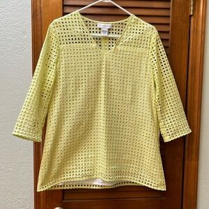 Doncaster mesh blouse size 14
